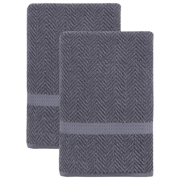 Ozan Premium Home Turkish Cotton Maui Luxury Bath Towels-Set of 2 - image 