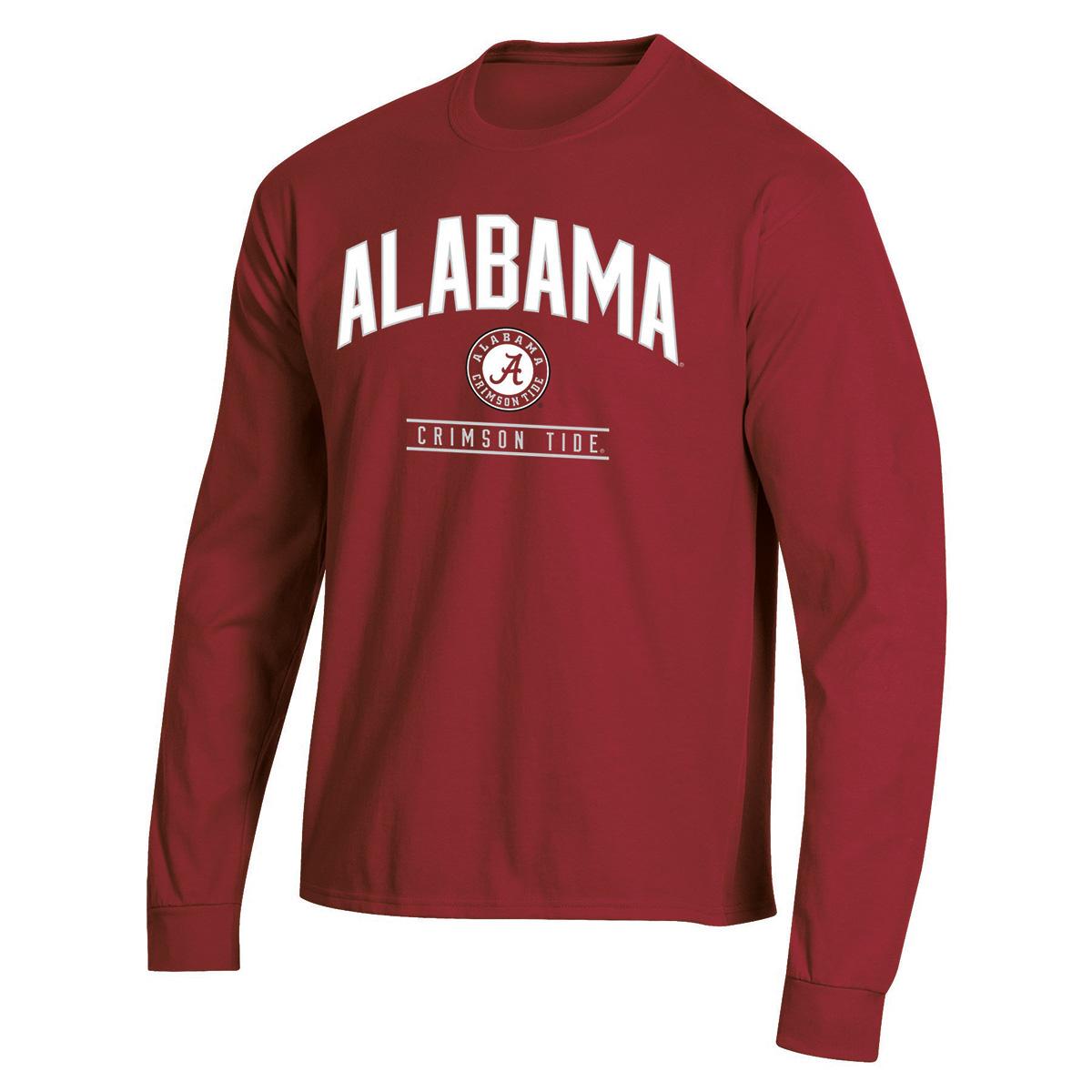 Mens Champion® Alabama Long Sleeve Tee