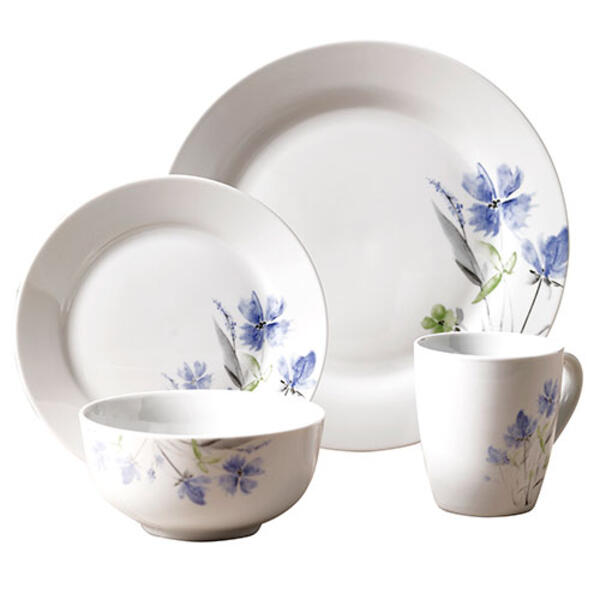 Tabletops Unlimited Wildflower 16 Piece Dinnerware Set - image 