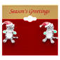 3D Christmas Cat Earrings - image 2