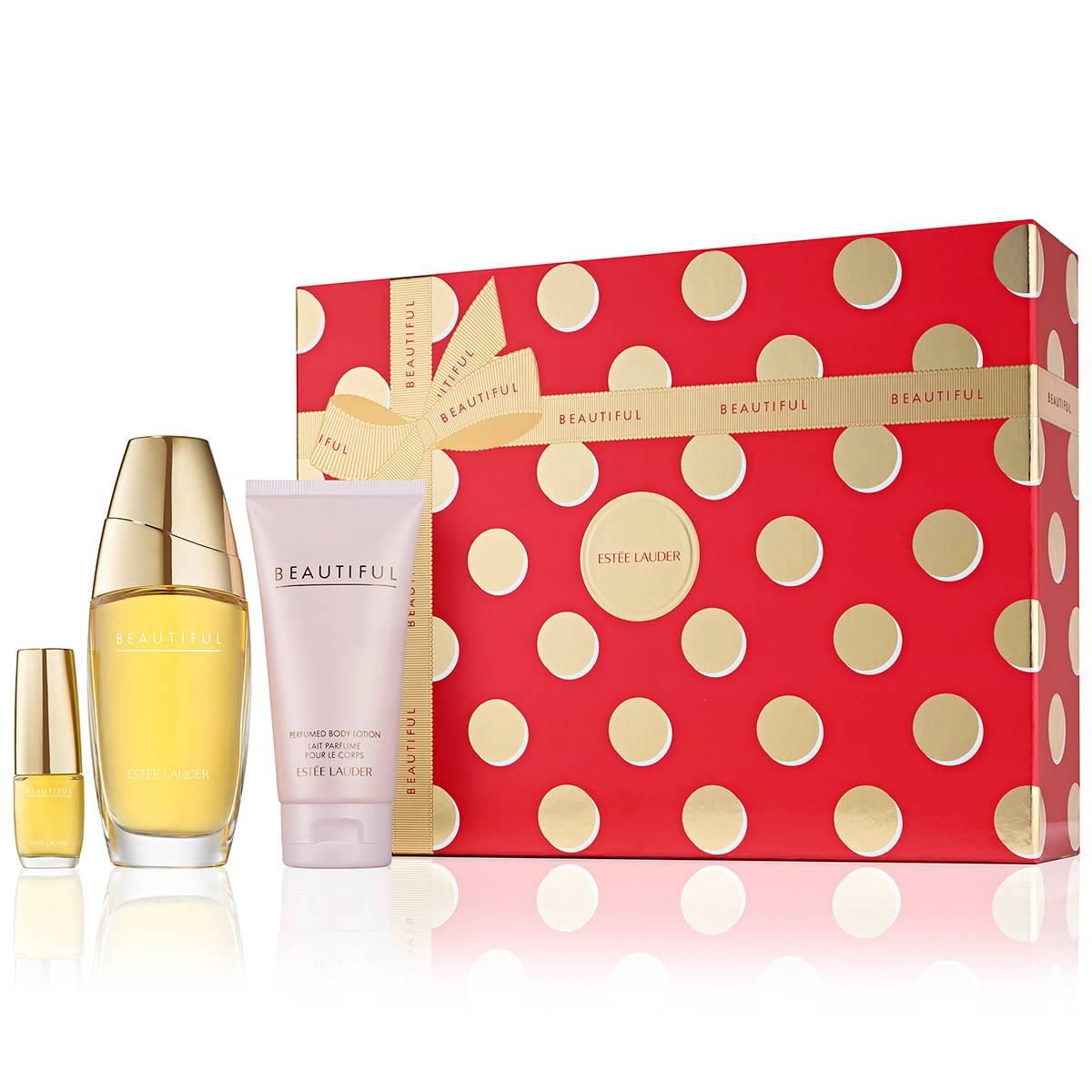 Open Video Modal for Estee Lauder&#40;tm&#41; Beautiful Favorites Trio Fragrance Gift Set