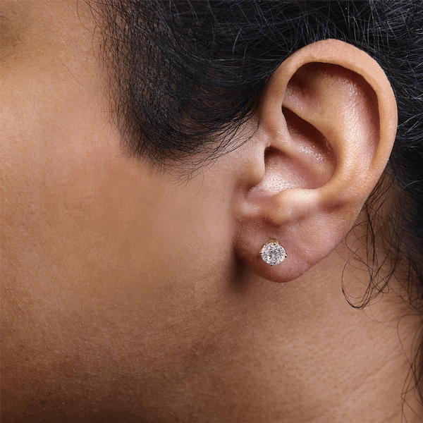 Haus of Brilliance 2ctw. Lab Grown Diamond Screwback Stud Earrin