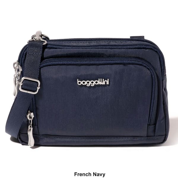Baggallini Triple Zip with Front Wallet Crossbody