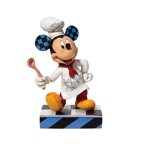 Jim Shore Disney Traditions Chef Mickey Figurine - image 