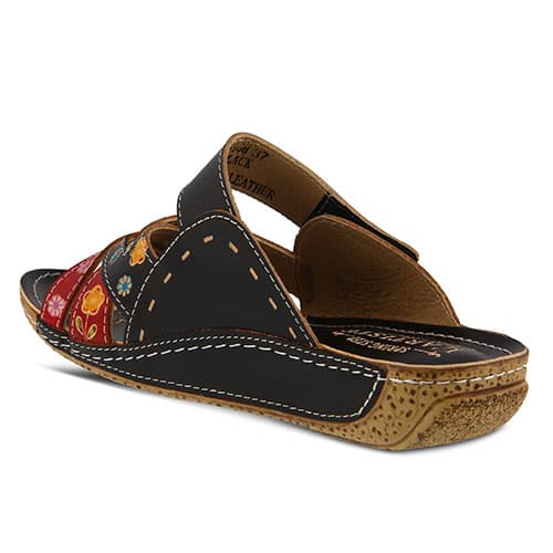 Womens L`Artiste by Spring Step Leigh Slide Wedge Sandals
