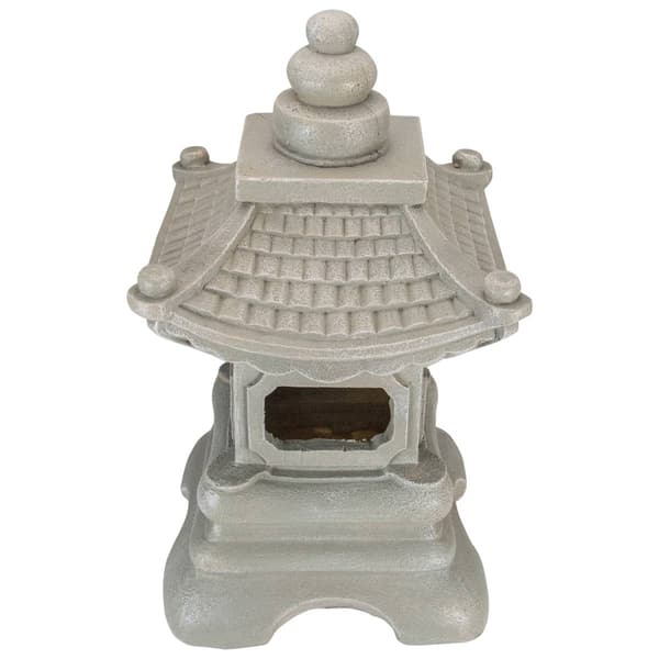 Northlight Seasonal 13.5in. Pagoda Outdoor Garden Statue