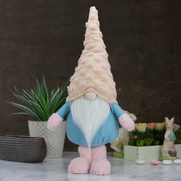 Northlight Seasonal Standing Gnome with Polka Dot Hat Figurine