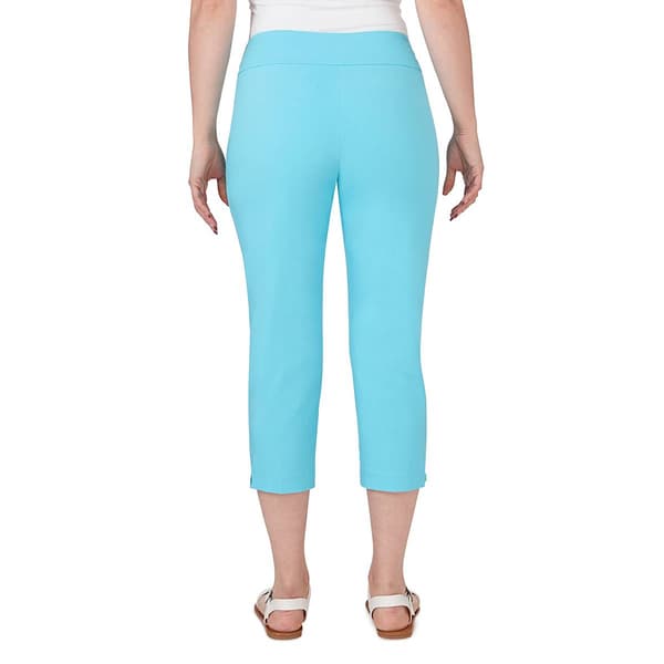 Plus Size Hearts of Palm Spring Into Action Tech Capri Pants Boscov's