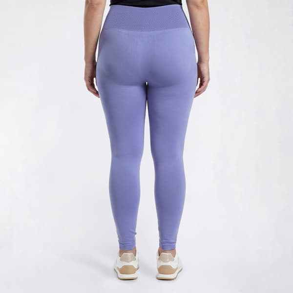Juniors Plus Eye Candy Seamless Waffle Waistband Leggings
