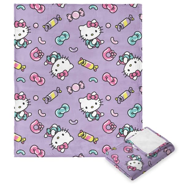 Hello Kitty Candy Cute Silk Touch Throw - image 