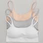 Womens Danskin 3pk Square Neckline Bralettes DS2975-3PKAC - image 1