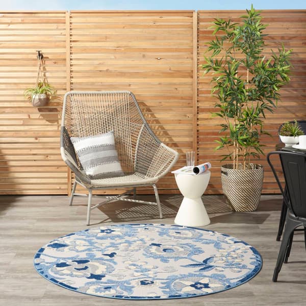 Nourison Aloha Farmhouse Round Rug