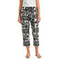 Petite Soho Apparel Patchwork Cropped Pants - image 1