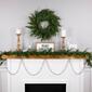 Northlight Seasonal Shiny & Matte Silver Beaded Christmas Garland - image 3