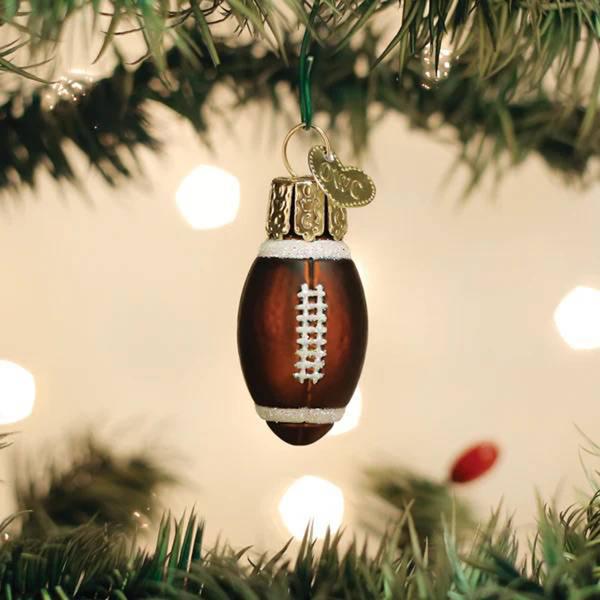 Old World Christmas Mini Football - image 