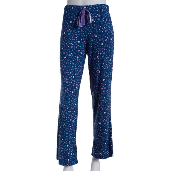Juniors Dollhouse Wide Leg Star Pajama Pants - image 