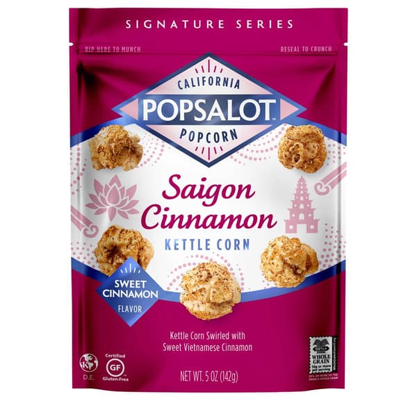 Popsalot&#40;tm&#41; 6pk. Saigon Cinnamon Kettle Corn Popcorn - image 