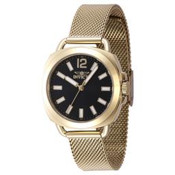 Womens Invicta Wildflower Black Dial Quartz Watch - 47324
