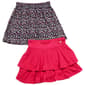 Girls (7-16) Aeropostale 2pk.Floral/Ruffle Skorts - image 2