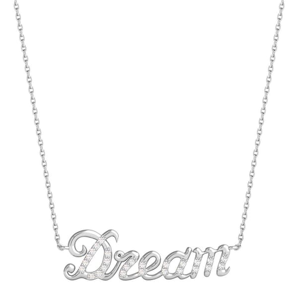 Enchanted by Disney Sterling Silver Ariel Pendant - image 