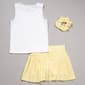 Girls (7-14) Yogalicious® Solid Tank Top & Daffodil Skort Set - image 1