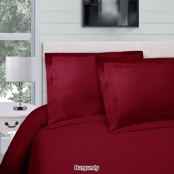 Superior 300 Thread Count Solid Egyptian Cotton Duvet Cover Set