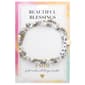 Beautiful Blessings 2 Row Stone Faith Stretch Bracelet - image 2