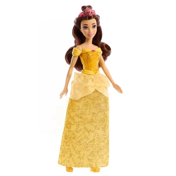 Disney Princess Belle Doll With Sparkling Fashion & Accessories