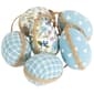 Northlight Seasonal Blue Easter Egg Ornaments - Set of 6 - image 1