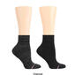 Womens Dr. Motion 2pk. Basic Compression Quarter Socks - image 3