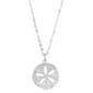 Athra Silver Plated Sand Dollar Pendant Necklace - image 1