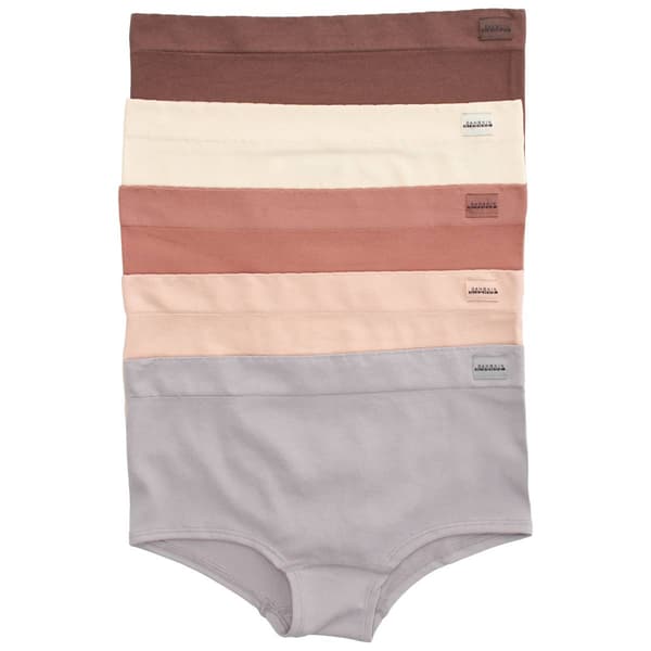 Womens Danskin 5pk. Recycle Seamless Rib Hipster w/ Scallop Wais - image 