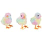 Northlight Seasonal Tie Dye Easter Chick Figurines - Set of 3 - image 4