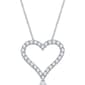 Nova Star(R) 1/2ctw. Lab Grown Diamond Heart Shape Pendant - image 1