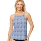 Womens Leilani Amalfi Coast Cali Tankini Swim Top - image 1