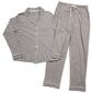 Womens Poppy & Clay Long Sleeve Dot Notch Collar Pajama Set - image 1