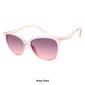 Womens U.S. Polo Assn.® Glitter Metal Temple Cat Sunglasses - image 2