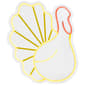 Northlight Seasonal 15in. LED Neon Turkey Window Silhouette - image 3