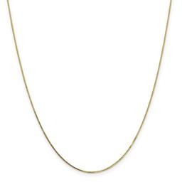 Gold Classics(tm) 10kt. Gold 0.7mm 20in. Box Chain Necklace