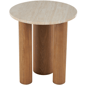 9th & Pike® Contemporary Brown Wood Accent Table - image 1