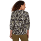 Womens Emaline La Vita Costiera Crushed Faille Leaf Blouse - image 2