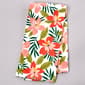 Hibiscus Foliage Pink Kitchen Towel - image 1