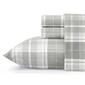 Laura Ashley(R) Mulholland 160 TC Plaid Flannel Sheet Set - image 1
