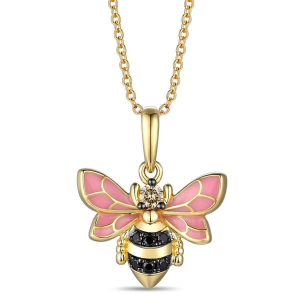 Le Vian(R) Nude & Blueberry Diamonds Bee Pendant Necklace - image 