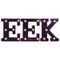Northlight Seasonal 6.5in. EEK Halloween Marquee - image 1