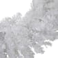 Northlight Pre-Lit LED White Canadian Pine Christmas Wreath - image 3