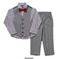 Toddler Boy IZOD&#174; 4pc. Holiday Plaid Top w/ Bow Tie Vest & Pants - image 2