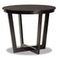 Baxton Studio Salida Dark Brown Finished Wood 5pc. Dining Set - image 3