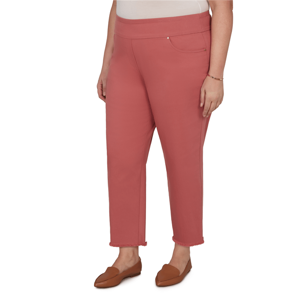 Plus Size Alfred Dunner Camden Market Rosewood Pull On Jeans