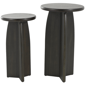 9th & Pike® Traditional Black Wood End Table Set - image 1